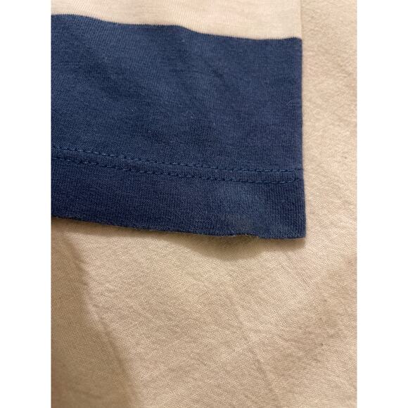 Orvis Womens Size Large Blue Striped Golf Polo Lady's Pima Cotton Beach - Picture 8 of 8